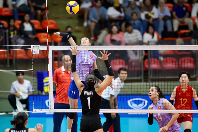Đội tuyển bóng chuyền nữ Việt Nam thua bản lĩnh của người Thái - Ảnh 2.