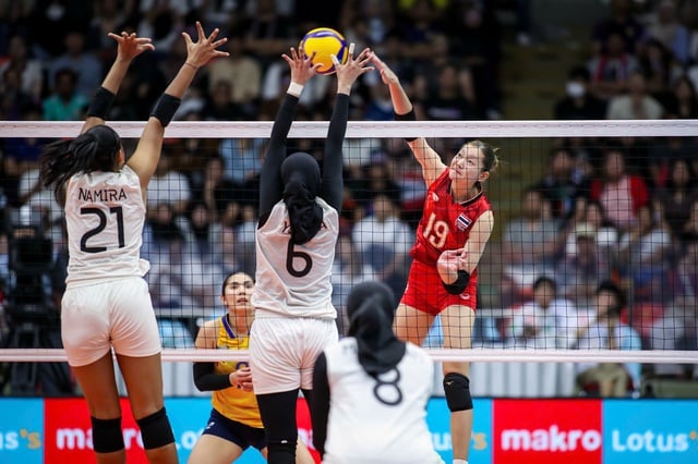 Đội tuyển bóng chuyền nữ Việt Nam thua bản lĩnh của người Thái - Ảnh 3.