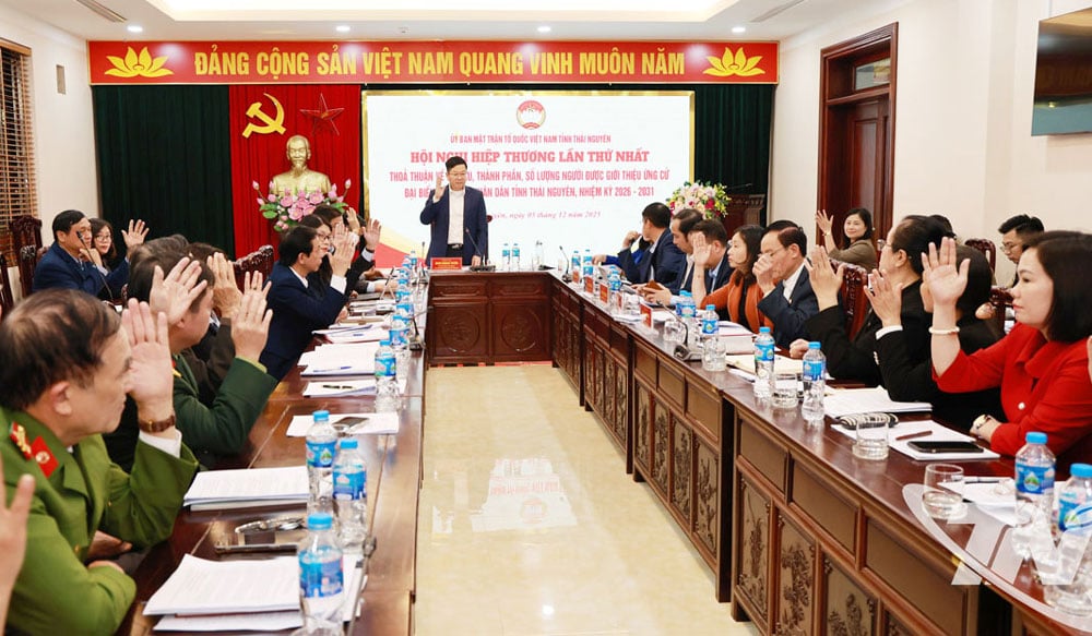 Stálý výbor Vietnamské vlasti v provincii Thai Nguyen uspořádal první konzultační konferenci o struktuře, složení a počtu kandidátů do 16. Národního shromáždění a Provinční lidové rady na období 2026–2031.