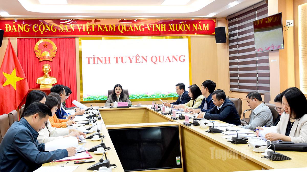 Tuyên Quang: Họp bàn về nội dung thu phí tham quan Công viên Địa chất toàn cầu Cao nguyên đá Đồng Văn và giải pháp phát triển du lịch - Ảnh 1.