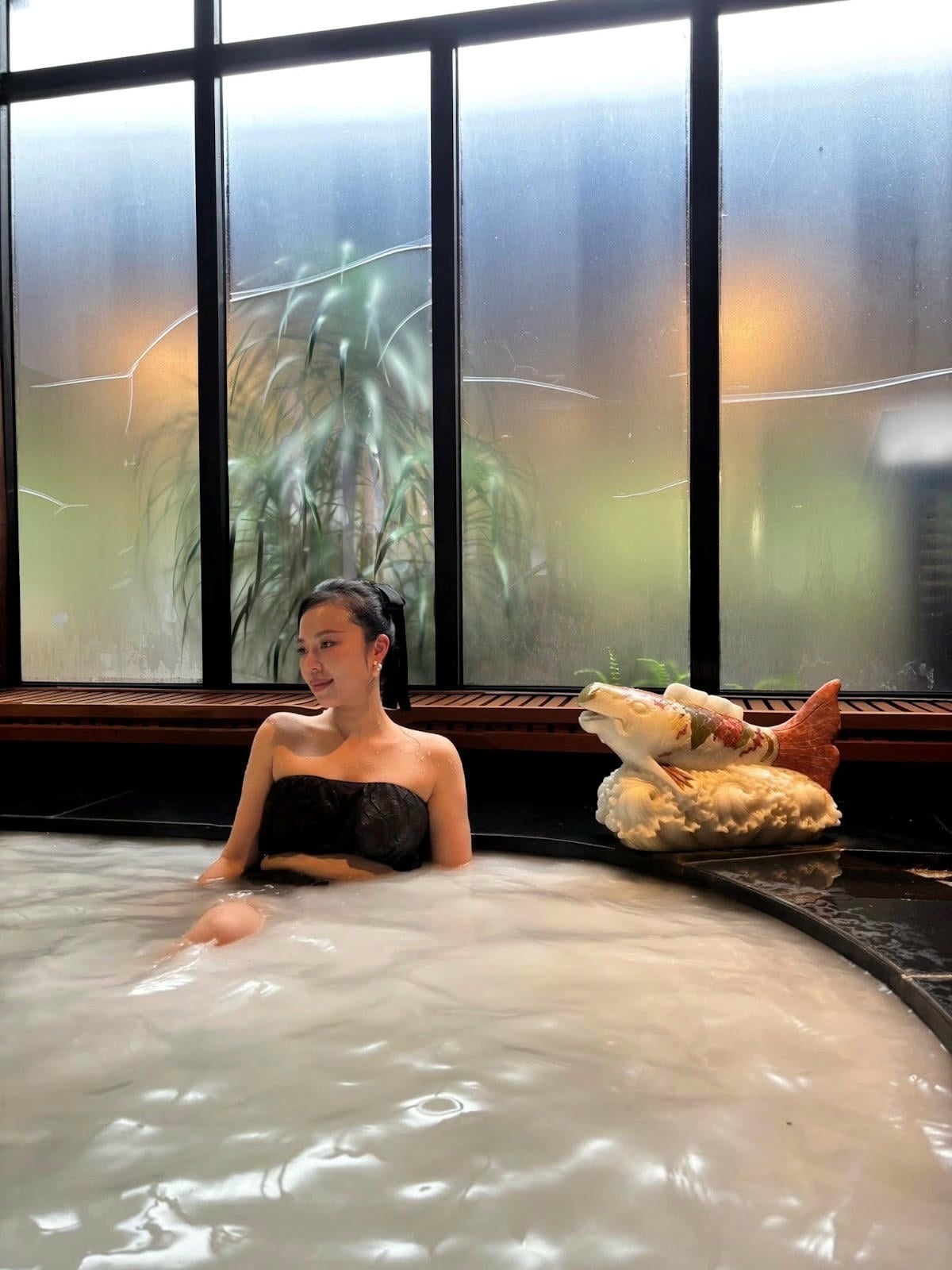 Thư giãn tuyệt đối và phục hồi sức khỏe với trải nghiệm tắm khoáng nóng chuẩn Nhật tại Bang Onsen (Nguồn: Bang Onsen).