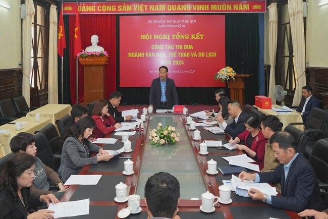 Cụm Thi đua số 2 - Bộ VHTTDL tổ chức Hội nghị tổng kết công tác thi đua, khen thưởng năm 2025 và triển khai nhiệm vụ năm 2026  - Ảnh 1.