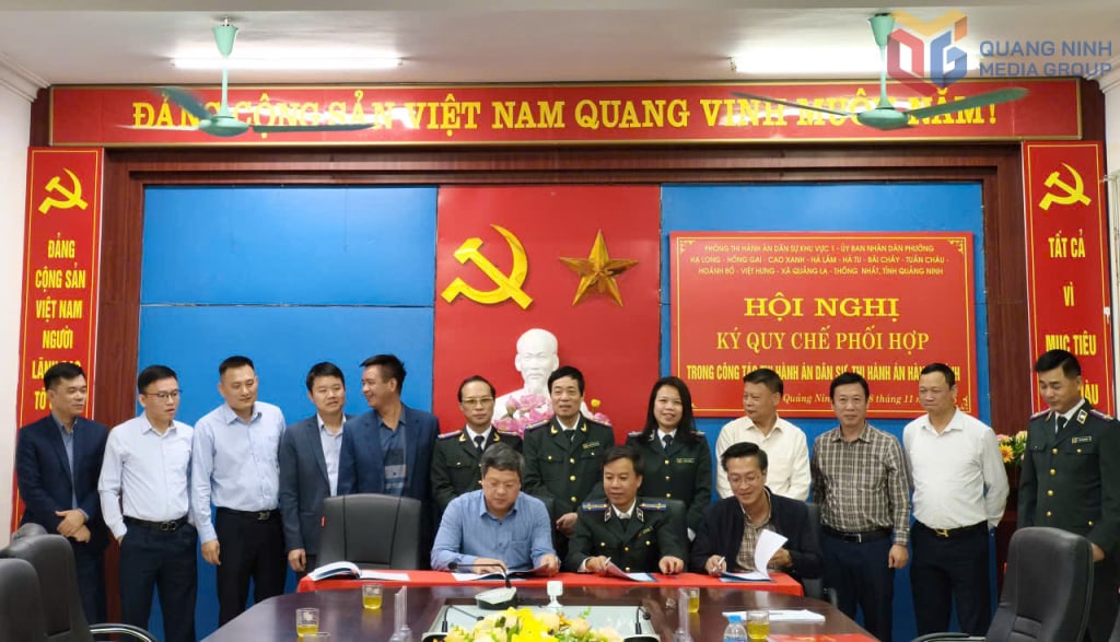 នាយកដ្ឋានអនុវត្តច្បាប់ស៊ីវិលនៃតំបន់ទី ១ បានចុះហត្ថលេខាលើកិច្ចព្រមព្រៀងសហប្រតិបត្តិការជាមួយឃុំ និងសង្កាត់ចំនួន ១១ លើការងារអនុវត្តច្បាប់ស៊ីវិល និងរដ្ឋបាល។