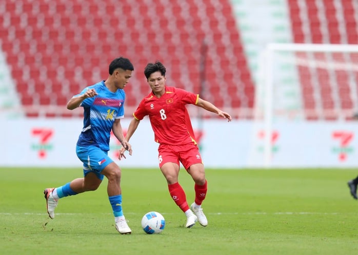 Xác định hai đội vào chung kết bóng đá nam SEA Games 33 - Ảnh 1.