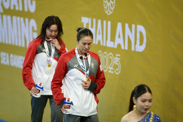 Singapores simlegend får en oöverträffad ära i SEA Games historia - Foto 9. Huyền thoại bơi lội Singapore nhận vinh danh chưa từng có trong lịch sử SEA Games- Ảnh 9.