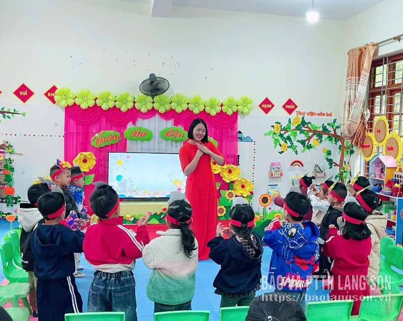 សកម្មភាពសប្បាយៗសម្រាប់លោកគ្រូអ្នកគ្រូ និងសិស្សានុសិស្សនៅសាលាមត្តេយ្យតាន់ថាញ់។