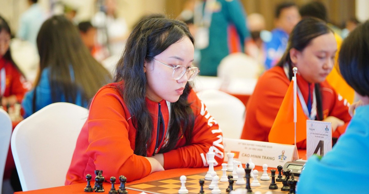 SEA Games 33 Live: Schaakteam strijdt tegen Indonesië om de gouden medaille, Vietnamese schermer doe