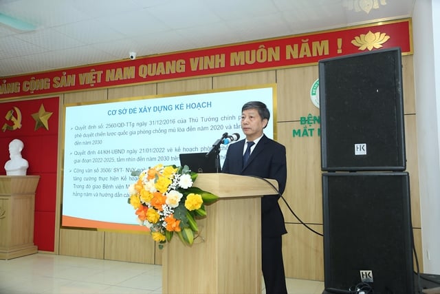 ແຂວງເຫງະອານ ປ່ຽນຈຸດສຸມຈາກການປ້ອງກັນຕາບອດໄປສູ່ການຄຸ້ມຄອງພະຍາດຊໍາເຮື້ອ, ໂດຍນໍາໃຊ້ AI ຢ່າງແຂງແຮງ. - ຮູບທີ 4. Nghệ An chuyển trọng tâm phòng chống mù lòa sang quản lý bệnh mạn tính, ứng dụng mạnh AI
- Ảnh 4.