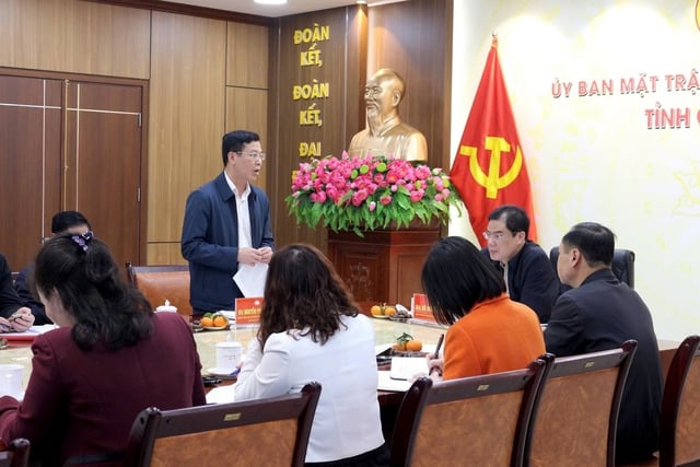 Zaměřte se na kvalitní přípravy voleb do Národního shromáždění a Lidové rady v Cao Bangu - Foto 1. Tập trung chuẩn bị tốt cho bầu cử Đại biểu Quốc hội và HĐND ở Cao Bằng- Ảnh 1.
