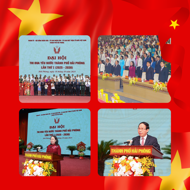 ការធ្វើត្រាប់តាមស្នេហាជាតិ – កម្លាំងចលករនៅពីក្រោយការទម្លាយភាពទាល់ច្រករបស់ទីក្រុងហៃផុង – រូបថតទី ៣។ Thi đua yêu nước – động lực đưa Hải Phòng bứt phá - Ảnh 3.
