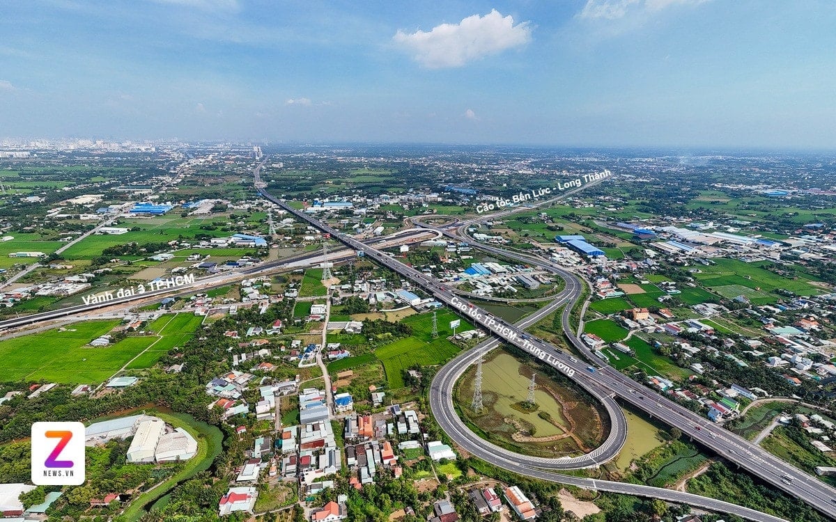 រូបភាពបង្ហាញពីចំណុចប្រសព្វ My Yen ដែលឥឡូវនេះស្ថិតក្នុងដំណាក់កាលចុងក្រោយ រួចរាល់សម្រាប់ការបើកចរាចរណ៍បច្ចេកទេស។