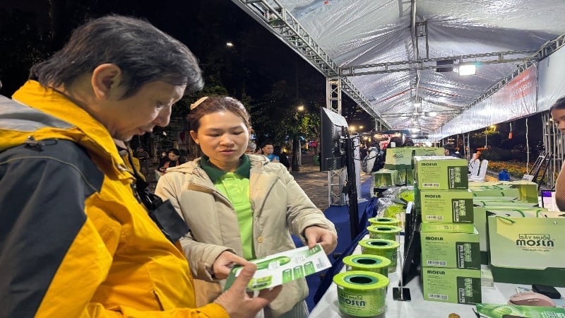 ผลิตภัณฑ์ดักจับยุงและลูกน้ำของ Mosla เข้าร่วมจัดแสดงในงานนี้ ซึ่งเป็นส่วนหนึ่งของเทศกาล Creative Startup Festival ปี 2025