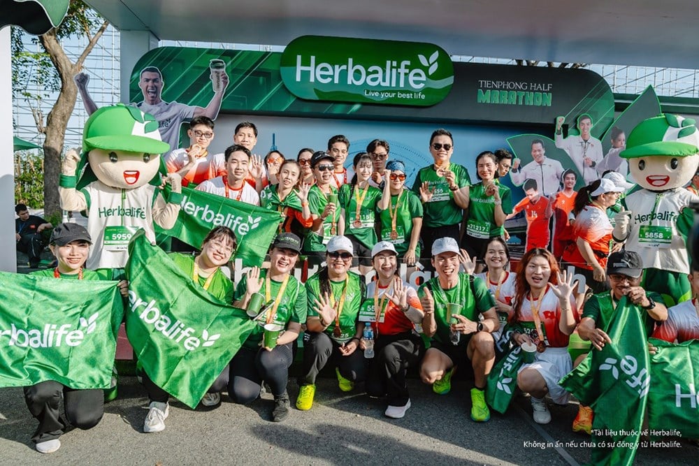 ក្រុមហ៊ុន Herbalife វៀតណាម សហការជាមួយកម្មវិធីរត់ពាក់កណ្តាលម៉ារ៉ាតុង Tien Phong ឆ្នាំ២០២៥ - រូបភាពទី ១