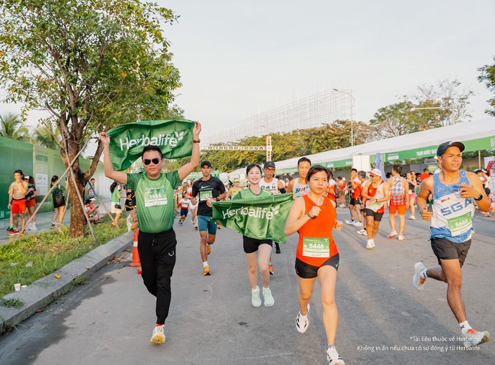 ក្រុមហ៊ុន Herbalife វៀតណាម សហការជាមួយកម្មវិធីរត់ពាក់កណ្តាលម៉ារ៉ាតុង Tien Phong ឆ្នាំ២០២៥ - រូបថតទី៤