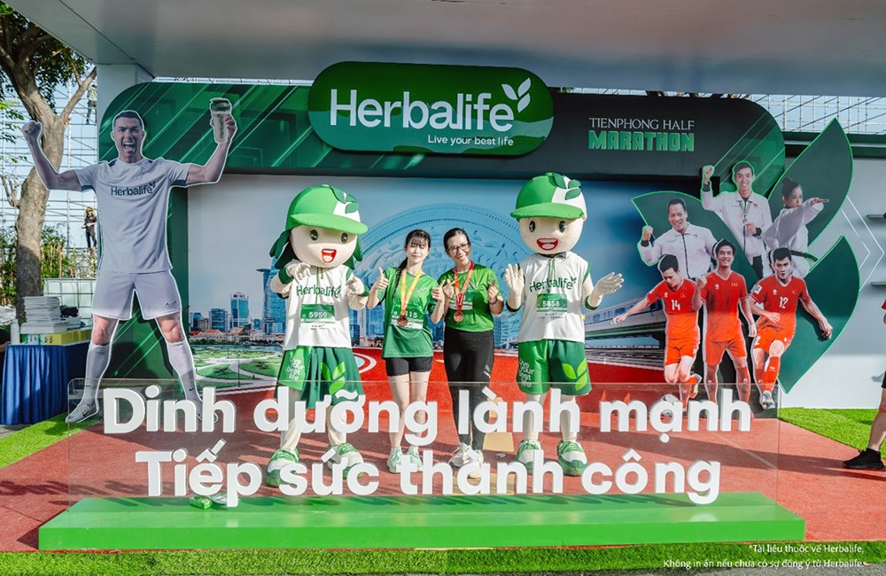 ក្រុមហ៊ុន Herbalife វៀតណាម សហការជាមួយកម្មវិធីរត់ពាក់កណ្តាលម៉ារ៉ាតុង Tien Phong ឆ្នាំ ២០២៥ - រូបថតទី ៥