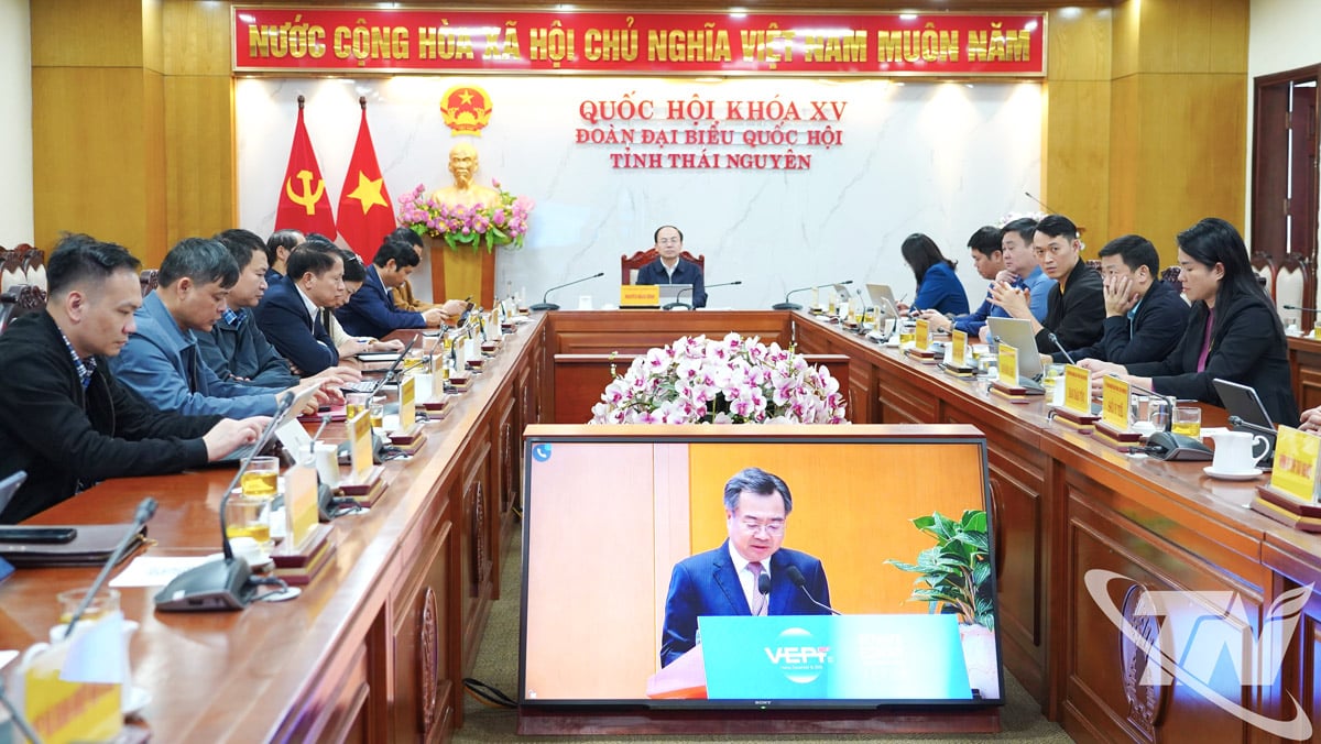 ប្រតិភូចូលរួមវេទិកានៅ Thai Nguyen។