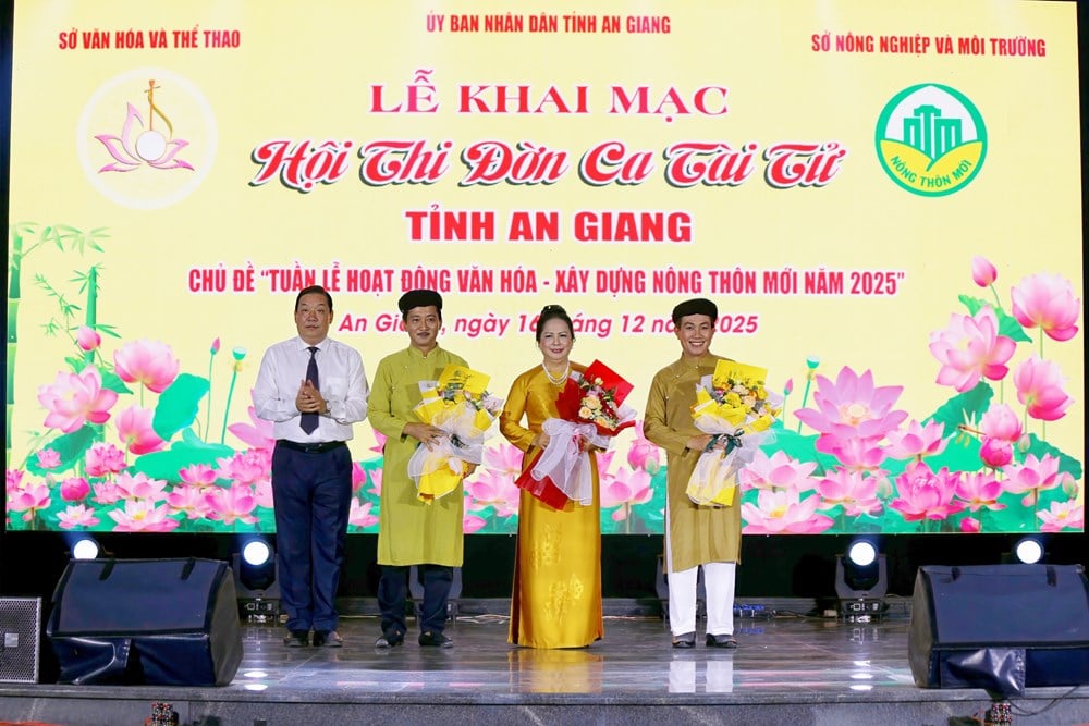 Opening Ceremony of the An Giang Province Traditional Music and Singing Contest 2025 - Photo 2