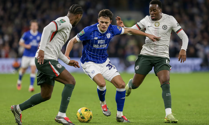 Siêu dự bị bùng nổ trước Cardiff, Chelsea giành vé bán kết Cúp Liên đoàn - Ảnh 2.