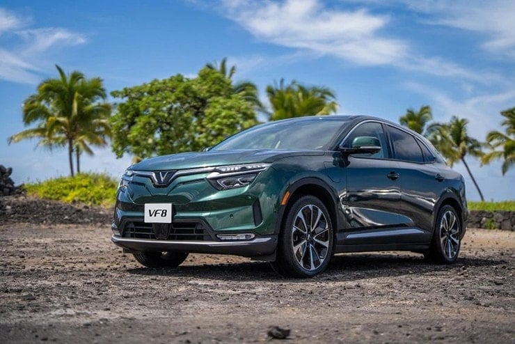 បញ្ជីតម្លៃរថយន្ត VinFast VF 8 ខែធ្នូ ឆ្នាំ២០២៥