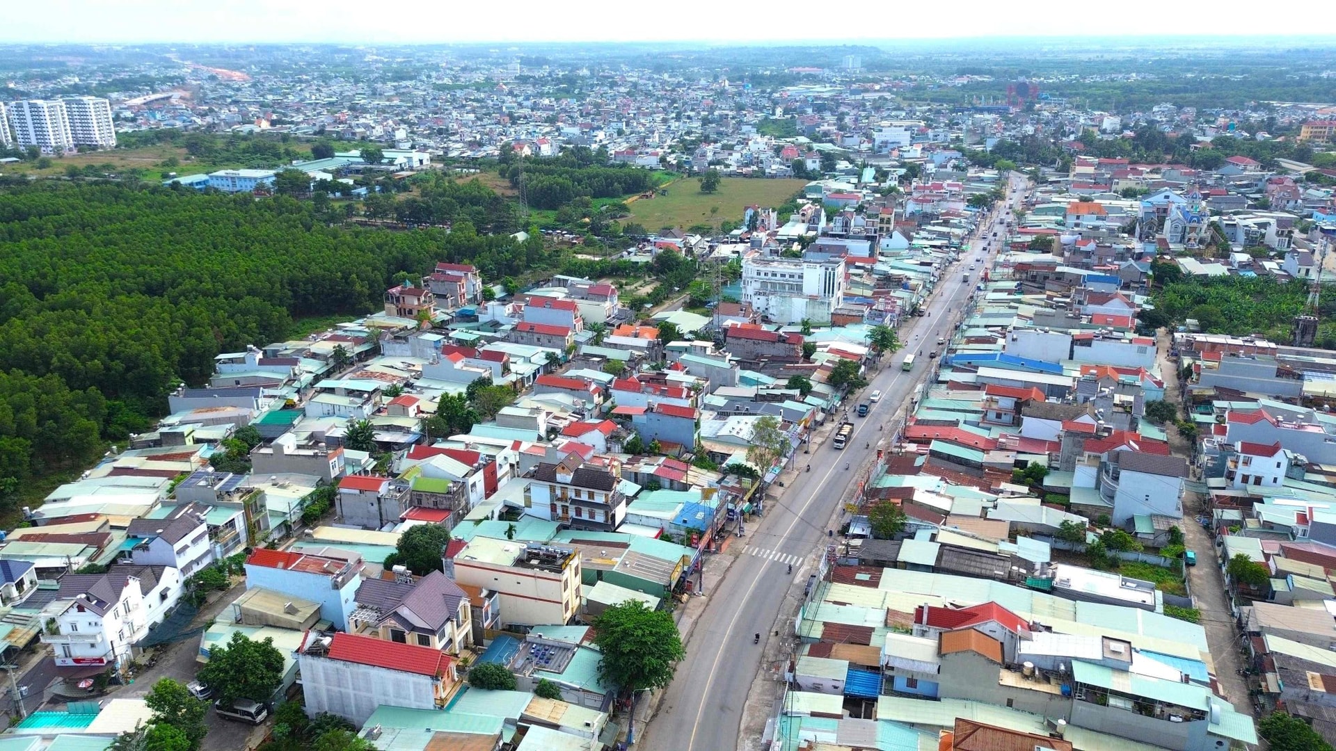 Đường Bùi Văn Hòa sẽ kết nối đồng bộ với cao tốc Biên Hòa - Vũng Tàu sau khi hoàn thành.
