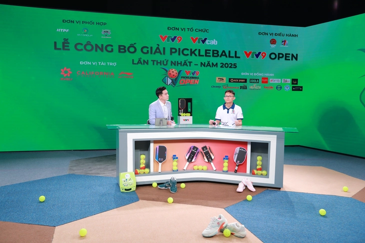 700 VĐV tham dự Giải Pickleball VTV9 Open lần thứ nhất - 2025 - Ảnh 1.