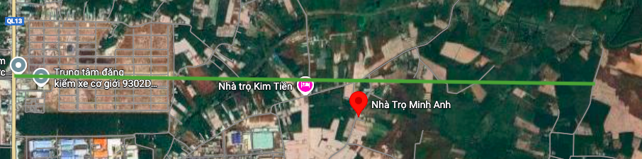 ផែនទីផ្លូវខេត្តលេខ 752B នៅលើផែនទីផ្កាយរណប។