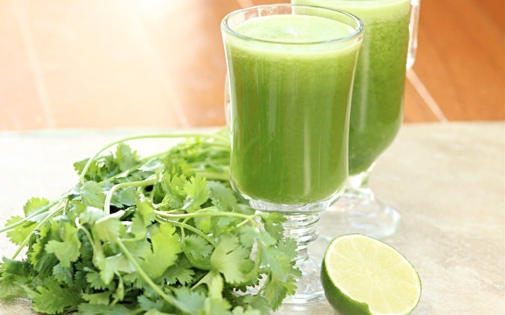 Uống nước rau mùi có tác dụng gì?