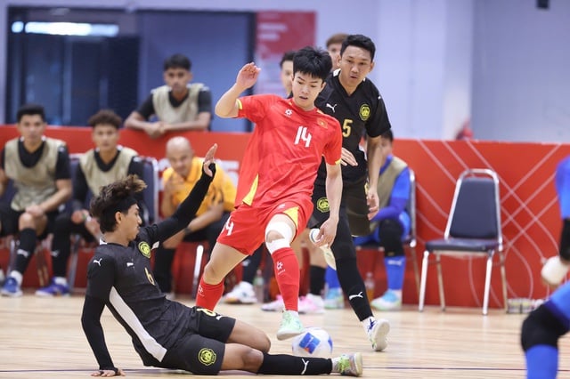Đội tuyển futsal Việt Nam 1-0 Indonesia: Bản lĩnh được thể hiện đúng lúc - Ảnh 2.