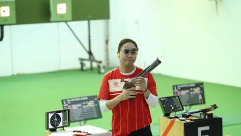 Střelec Trinh Thu Vinh překonal rekord SEA Games.