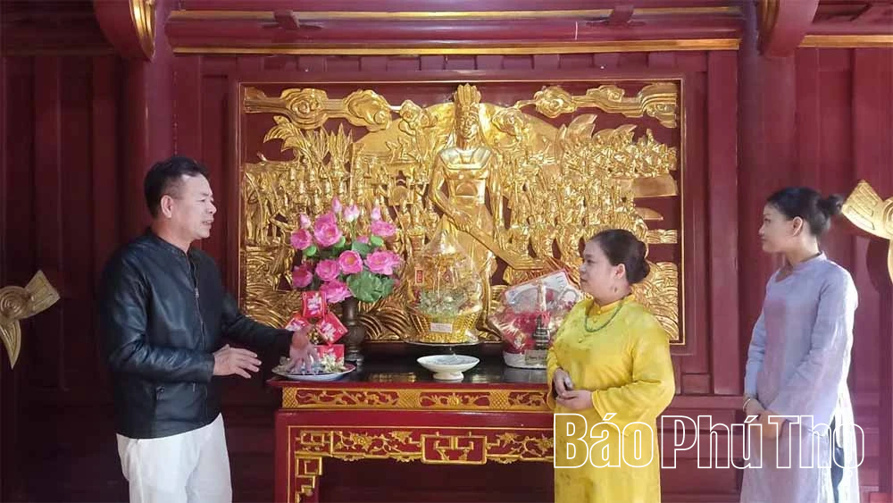 ວັດຂອງບັນພະບຸລຸດແຫ່ງຊາດ ລາກລອງກວນ - ຕົ້ນກຳເນີດອັນສັກສິດຂອງເຊື້ອສາຍຫວຽດນາມ.