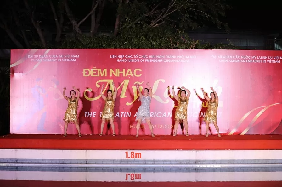 ពង្រឹងសាមគ្គីភាព និងមិត្តភាពរវាងវៀតណាម និងបណ្តាប្រទេសអាមេរិកឡាទីនតាមរយៈតន្ត្រី។ Gắn kết tình đoàn kết hữu nghị giữa Việt Nam và các nước Mỹ Latinh qua âm nhạc