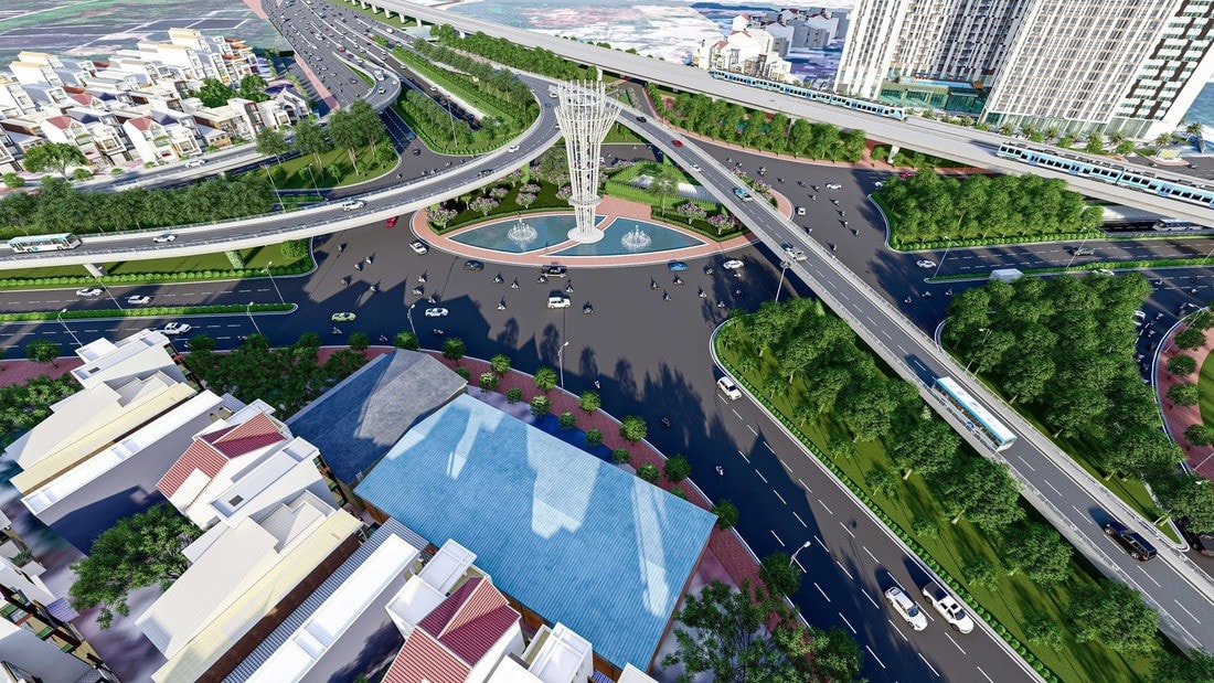 The largest and most modern interchange project, costing over 3.4 trillion VND, in Vietnam's richest city, has missed its completion deadline - Photo 2.