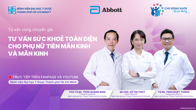 CHỦ ĐỘNG CHĂM SÓC SỨC KHỎE TIỀN MÃN KINH – MÃN KINH - Ảnh 1.