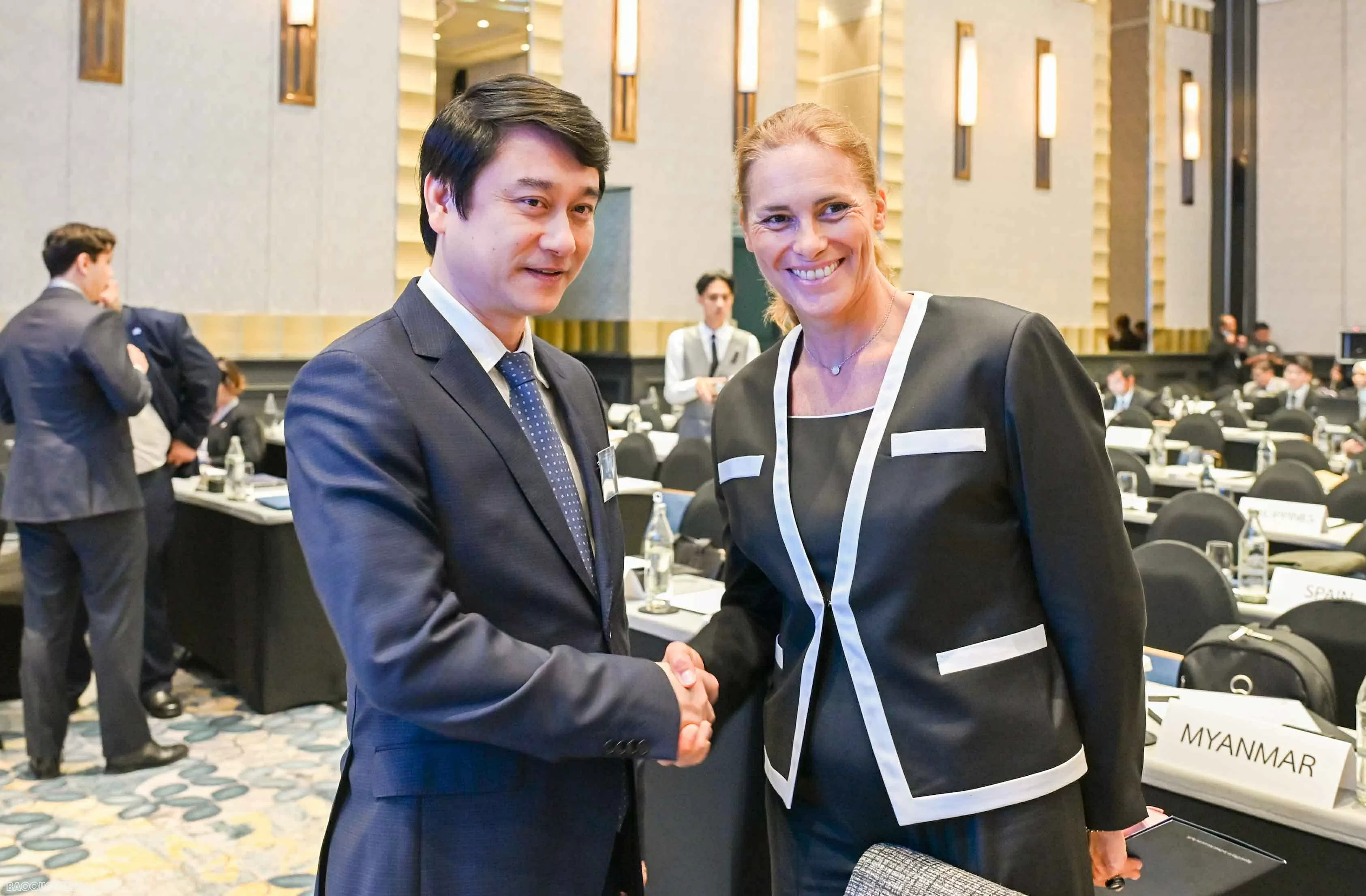 Mezinárodní konference o globálních partnerstvích proti online podvodům Việt Nam tham dự Hội nghị quốc tế về quan hệ đối tác toàn cầu chống lừa đảo trực tuyến