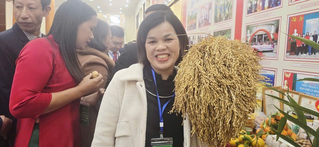 Ženy z Lang Son předvádějí místní speciality na provinčním farmářském kongresu - Foto 5. Phụ nữ xứ Lạng khoe đặc sản vùng cao tại Đại hội Nông dân tỉnh- Ảnh 5.