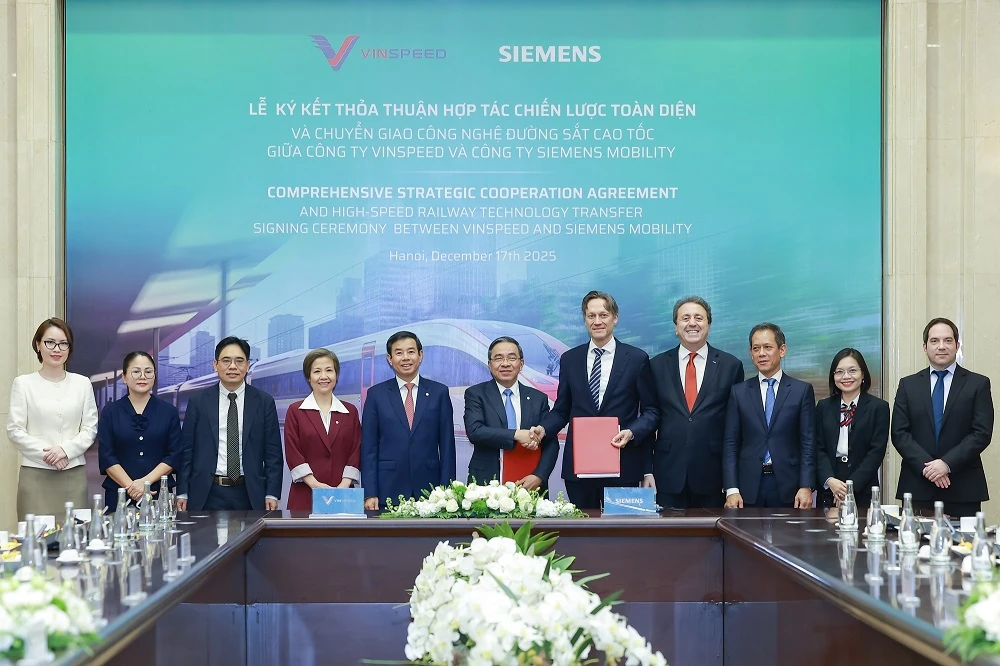 Siemens Mobility - តើកិច្ចព្រមព្រៀងសហប្រតិបត្តិការជាយុទ្ធសាស្ត្រដែលក្រុមហ៊ុនទើបតែចុះហត្ថលេខាជាមួយ VinSpeed ​​មានទំហំប៉ុនណា?