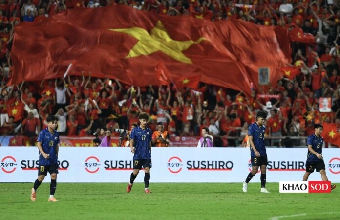ホームでベトナムU22相手に大敗した後、タイのメディアは何を報道しましたか？
