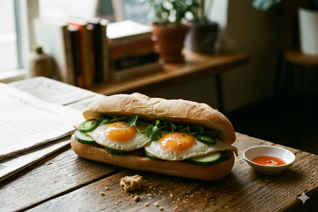 Sáng nào cũng bánh mì trứng ốp la: Chuyên gia chỉ cách ăn tốt nhất! - Ảnh 1.