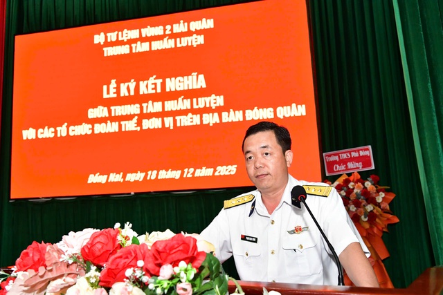 Thắt chặt tình quân dân trong hoạt động kết nghĩa của Vùng 2 Hải quân- Ảnh 3.
