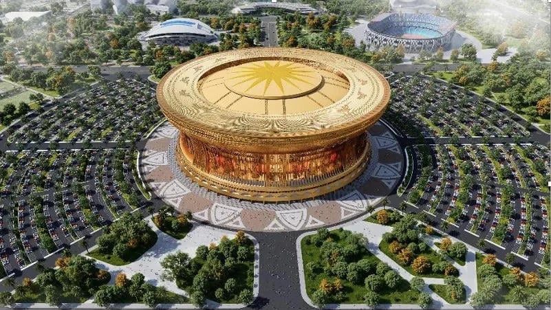 នៅទូទាំងប្រទេស គម្រោងធំៗកំពុងត្រូវបានដាក់ឲ្យដំណើរការ និងសម្ពោធក្នុងពេលដំណាលគ្នា។ Cả nước đồng loạt khởi công, khánh thành các dự án quy mô lớn