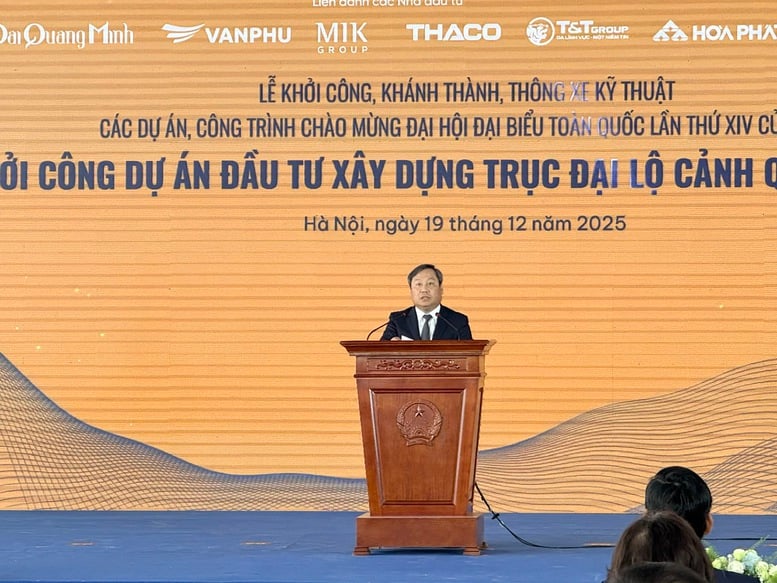 Chủ tịch Quốc hội dự Lễ khởi công Trục Đại lộ Cảnh quan sông Hồng của Thủ đô- Ảnh 3.