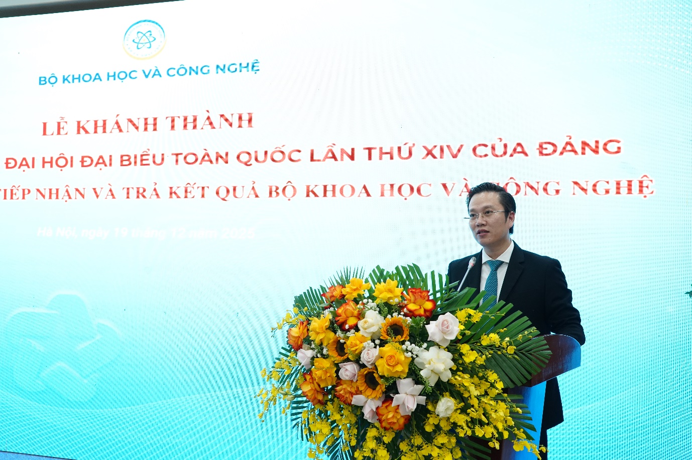 Khai trương bộ phận một cửa Bộ Khoa học và Công nghệ - công trình chào mừng Đại hội Đại biểu toàn quốc lần thứ XIV của Đảng- Ảnh 1.