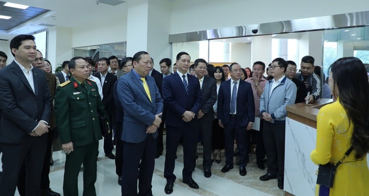 Khai trương bộ phận một cửa Bộ Khoa học và Công nghệ - công trình chào mừng Đại hội Đại biểu toàn quốc lần thứ XIV của Đảng- Ảnh 5.