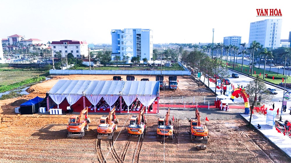 ការសាងសង់សារមន្ទីរហាទិញចាប់ផ្តើមដើម្បីអបអរសាទរសមាជជាតិលើកទី១៤របស់បក្ស - រូបថតទី៣