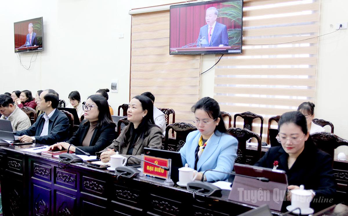 Delegates attending the conference at the provincial venue.
