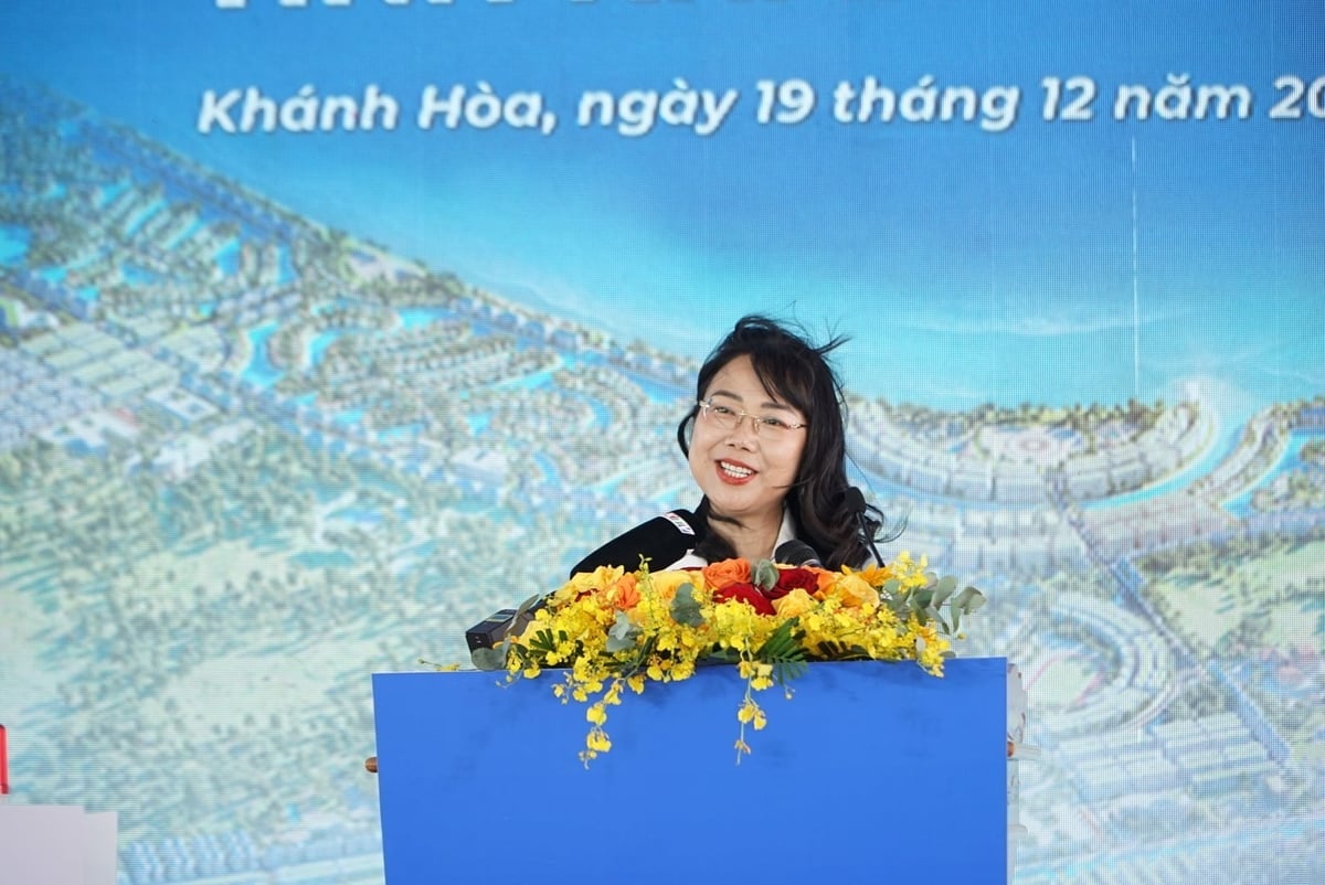 Bà Lê Mai Lan, Phó Chủ tịch Tập đoàn Vingroup. Ảnh: A Hoàng.