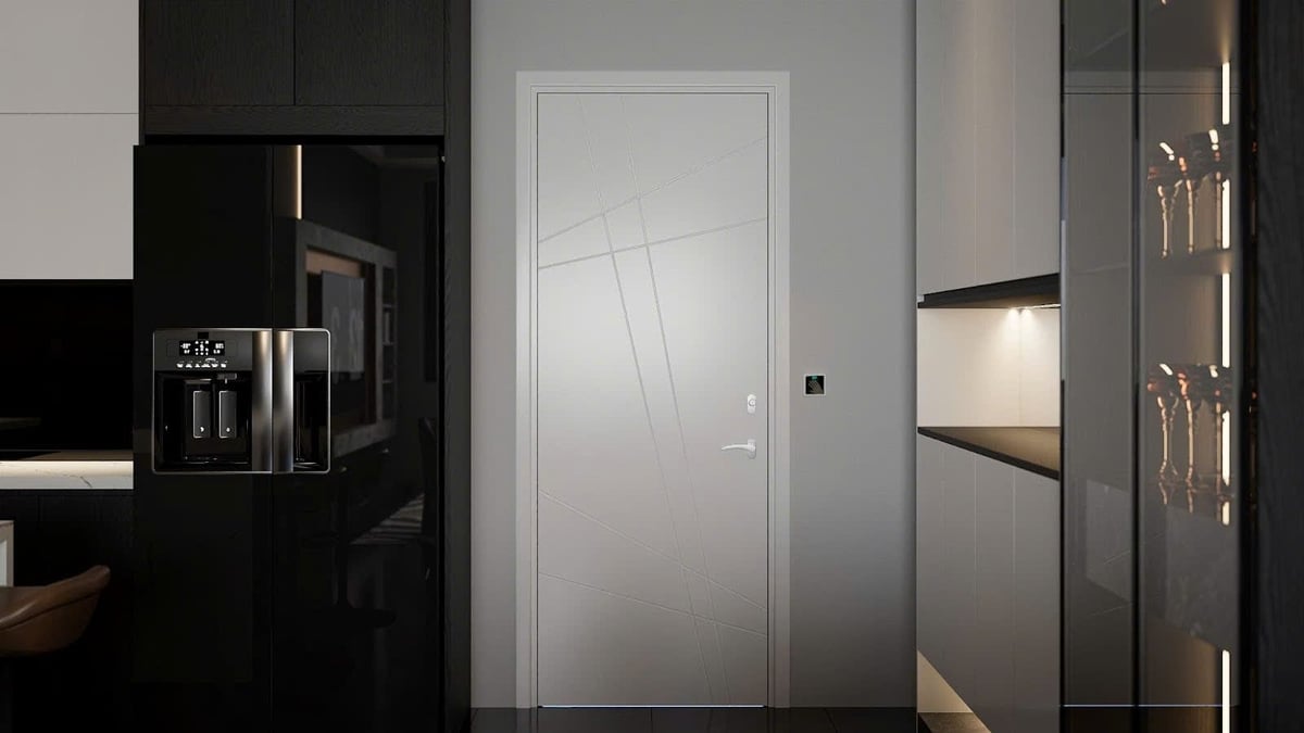 Cửa nhận diện khuôn mặt Eurowindow được sản xuất bằng vật liệu bền, có thể tái chế.