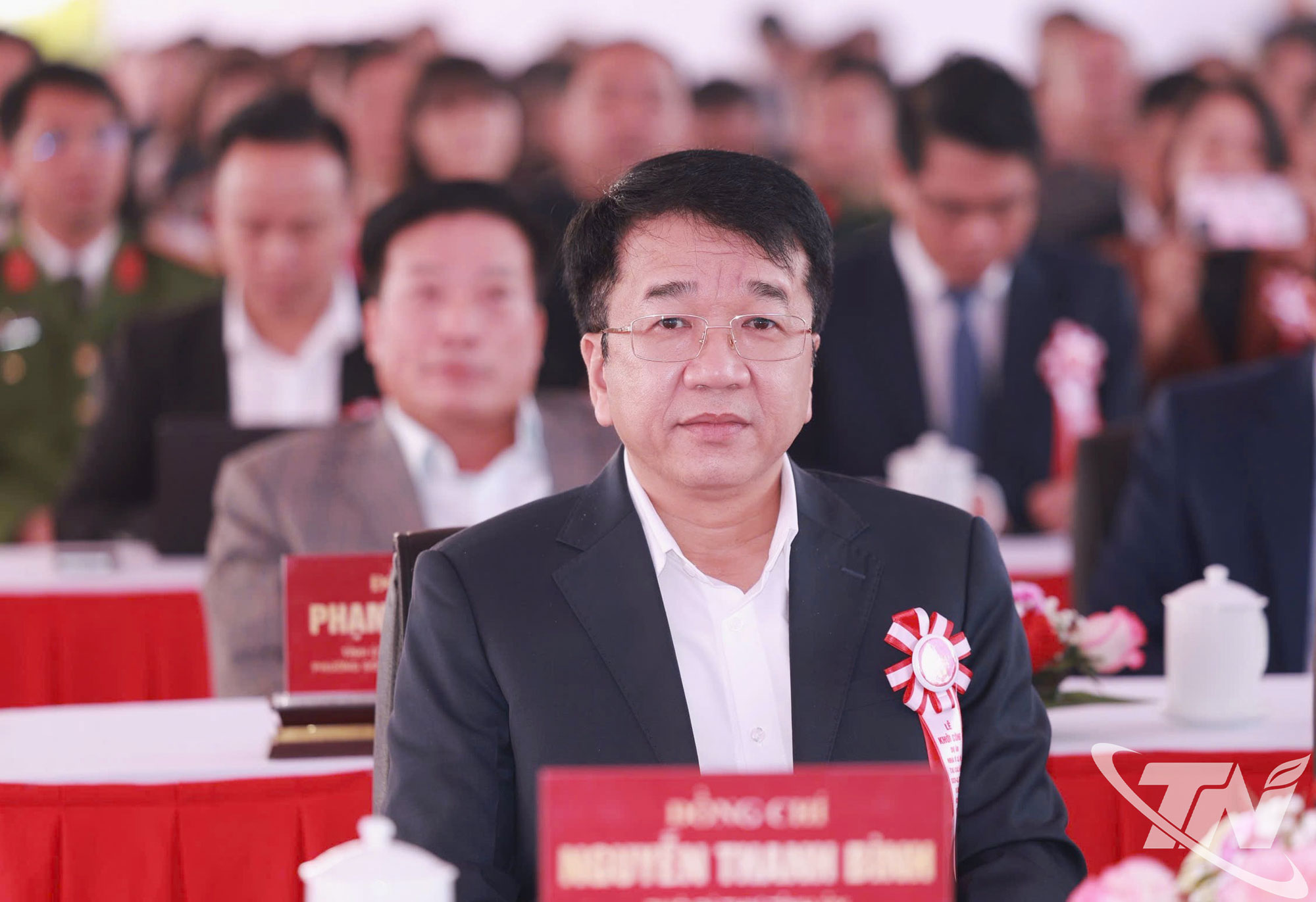 Đồng chí Phó Bí thư Tỉnh ủy Nguyễn Thanh Bình dự buổi Lễ.