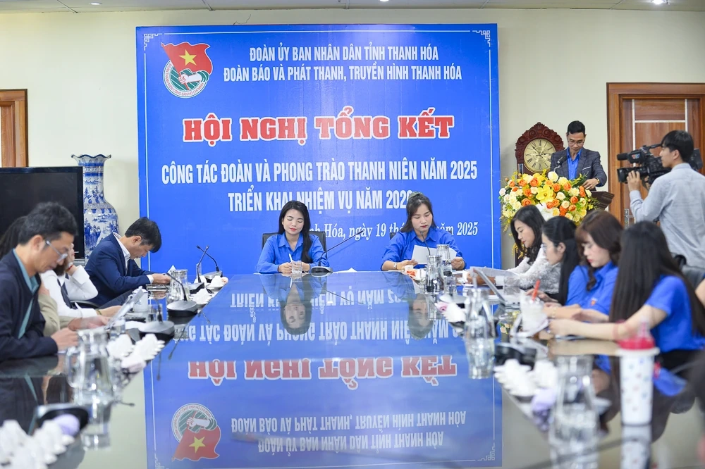 Delegace novin, rozhlasu a televize Thanh Hoa projevuje průkopnického ducha a aktivně inovuje a tvoří.