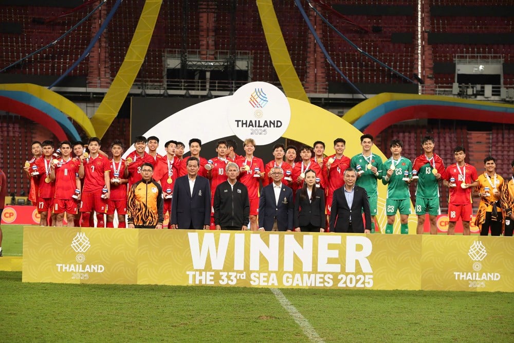 Ranked 6th in terms of strength, Vietnam still made it into the top 3 of the Games - photo 1